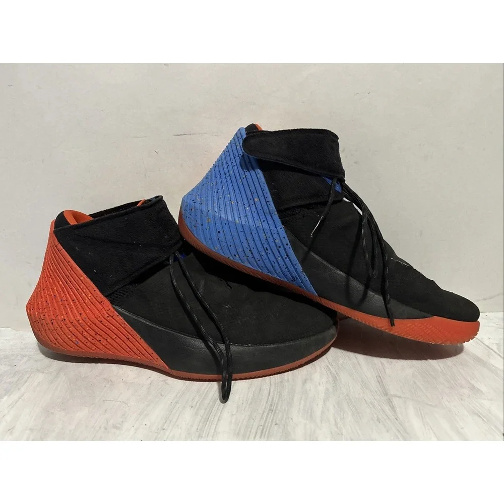 Nike Air Jordan Why Not Zero 1 Men's Shoes Sz 10.5 Worn Black Orange